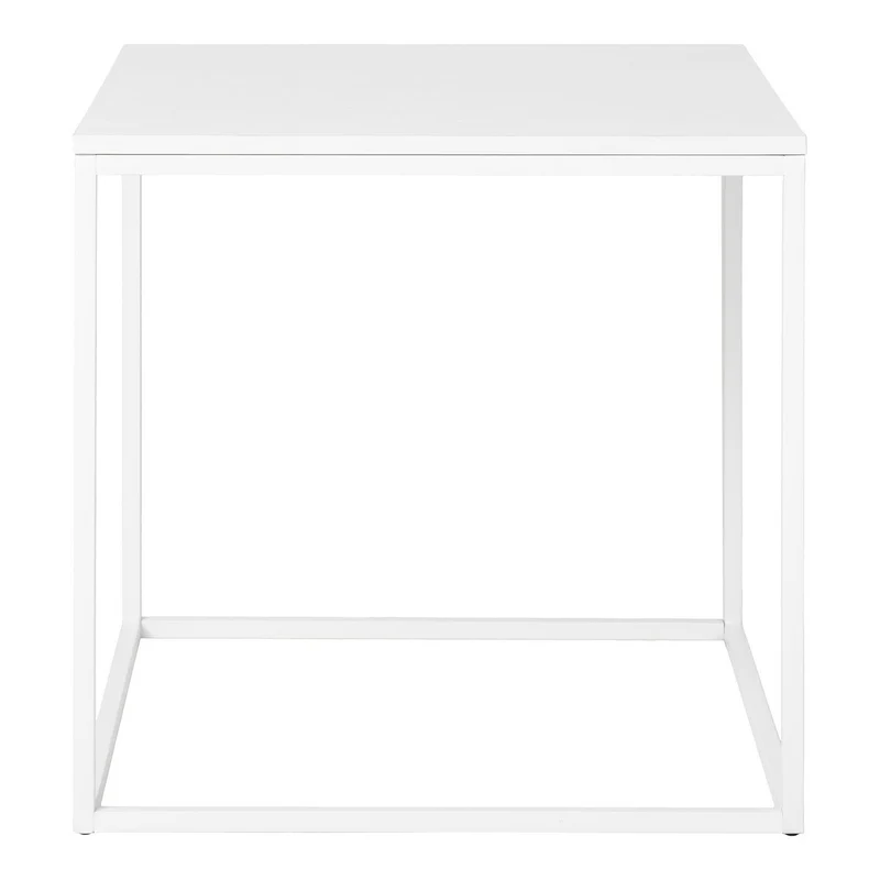 House Nordic Beistelltisch Vita - 45 × 45 × 45 cm – Weiß