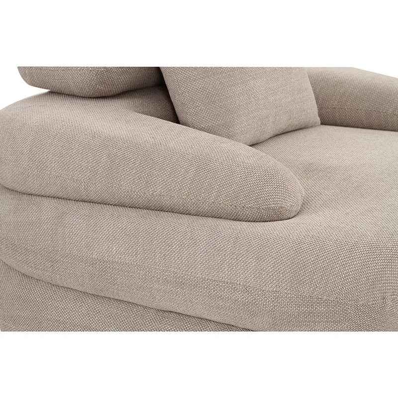 Pole to Pole Loungesessel Kairo – Beige, 103 × 117 × 70 cm