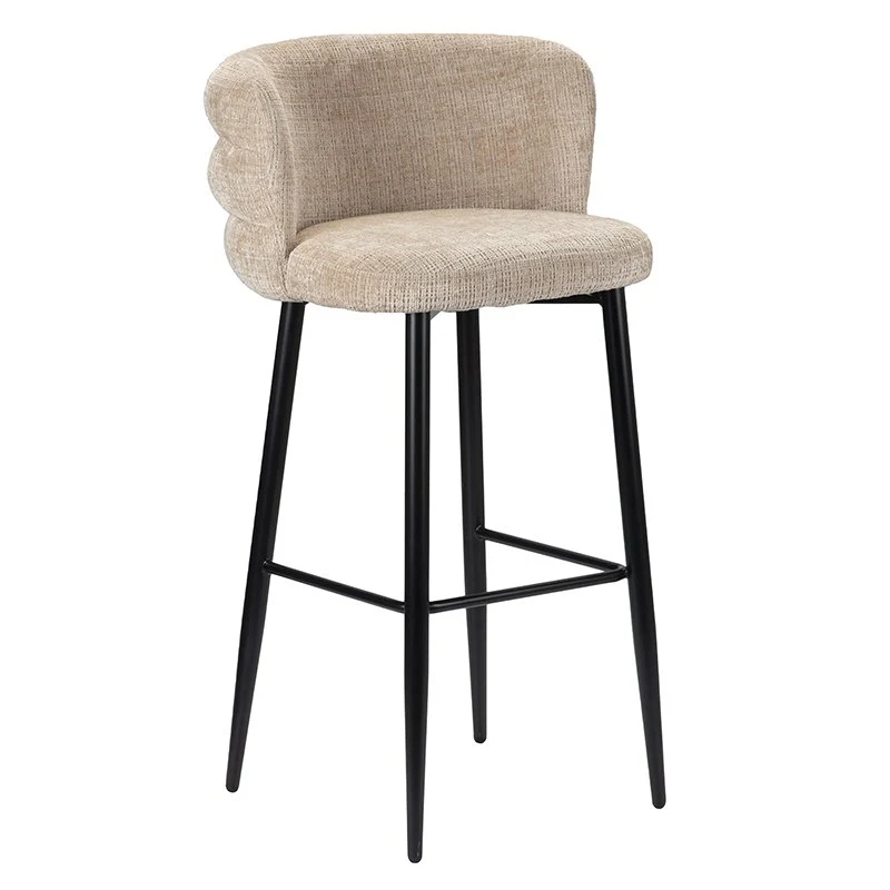 Pole to Pole Barstuhl Cloud – Creme, Höhe 104 cm