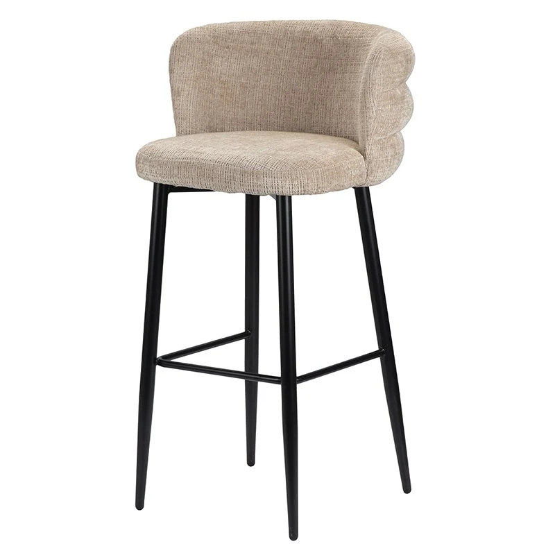 Pole to Pole Barstuhl Cloud – Creme, Höhe 104 cm
