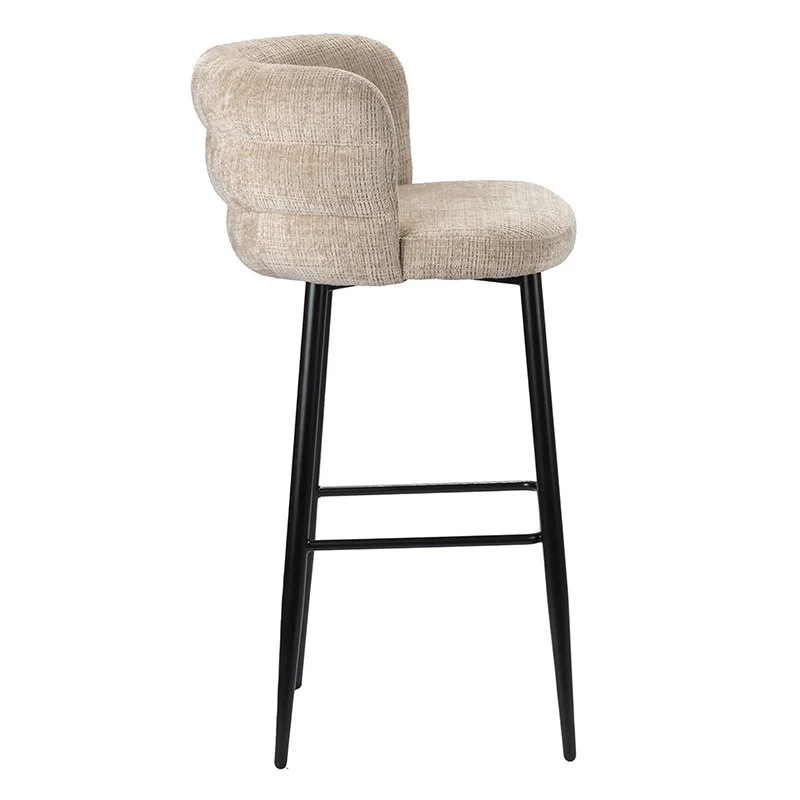 Pole to Pole Barstuhl Cloud – Creme, Höhe 104 cm