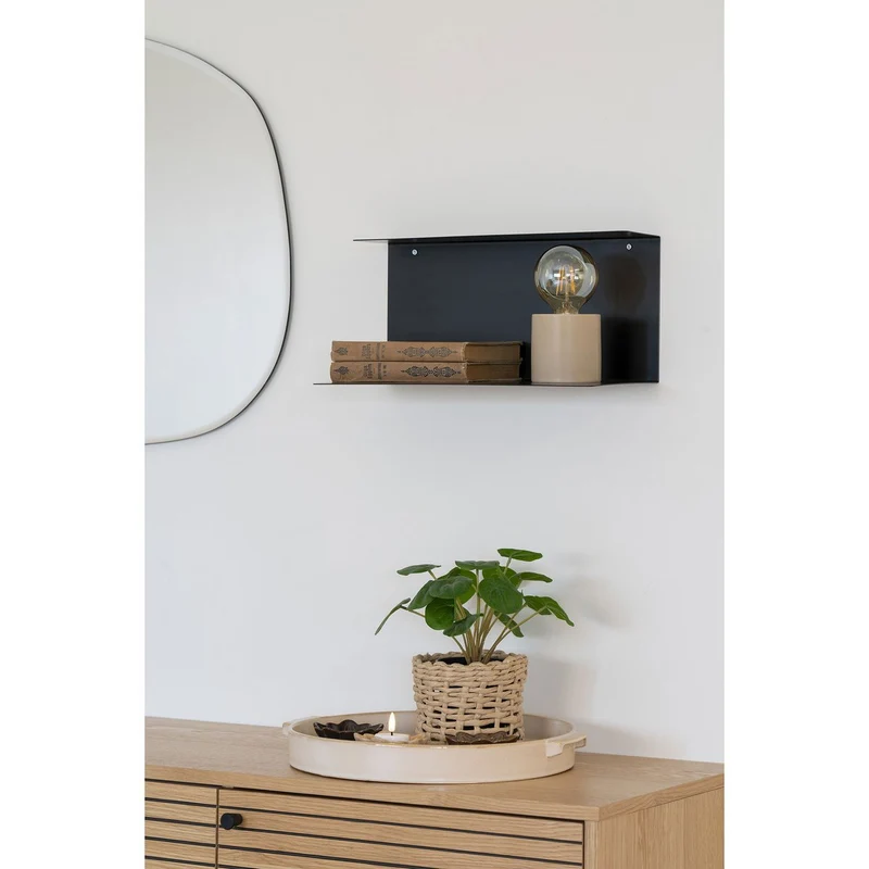 House Nordic Tablett – Weiß, 37 × 37 × 4,5 cm, Keramik