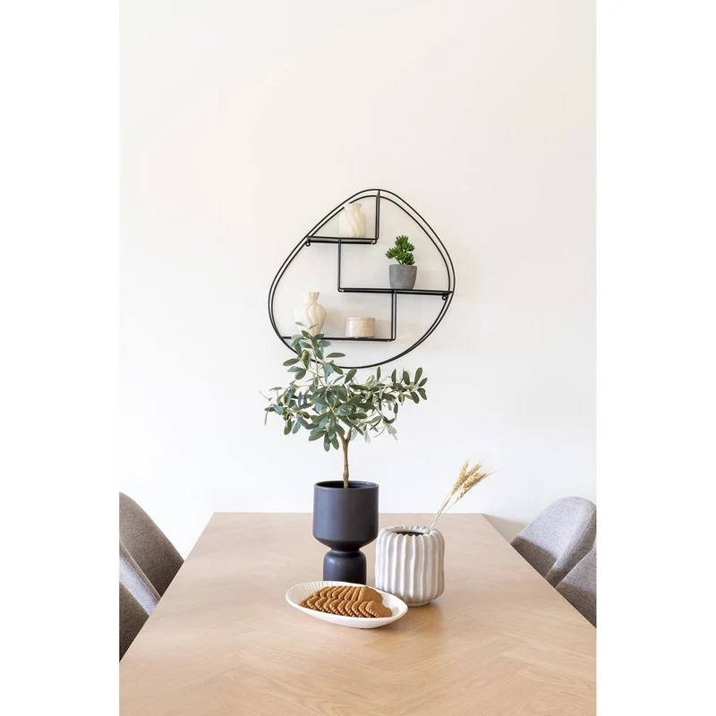House Nordic Tablett – Weiß, Keramik, 30,5 × 20,3 × 3,8 cm