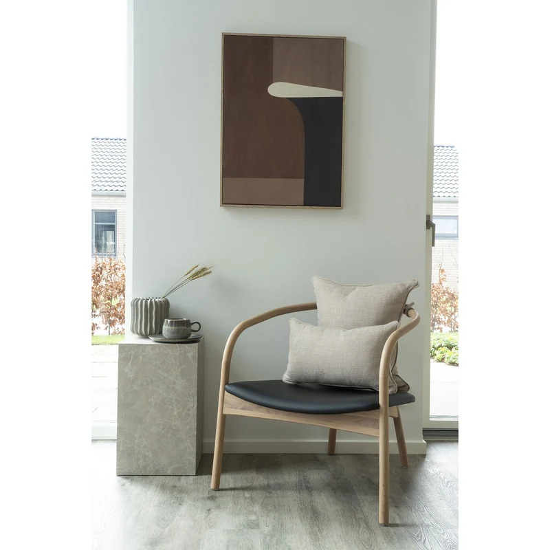 House Nordic Leinwanddruck Kapstadt Nr. 2 – Braun/Beige, 50 × 70 cm, Segeltuch