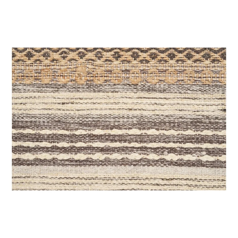House Nordic Morena Flurläufer – Beige, 80 × 180 × 1 cm, Jute, Wolle
