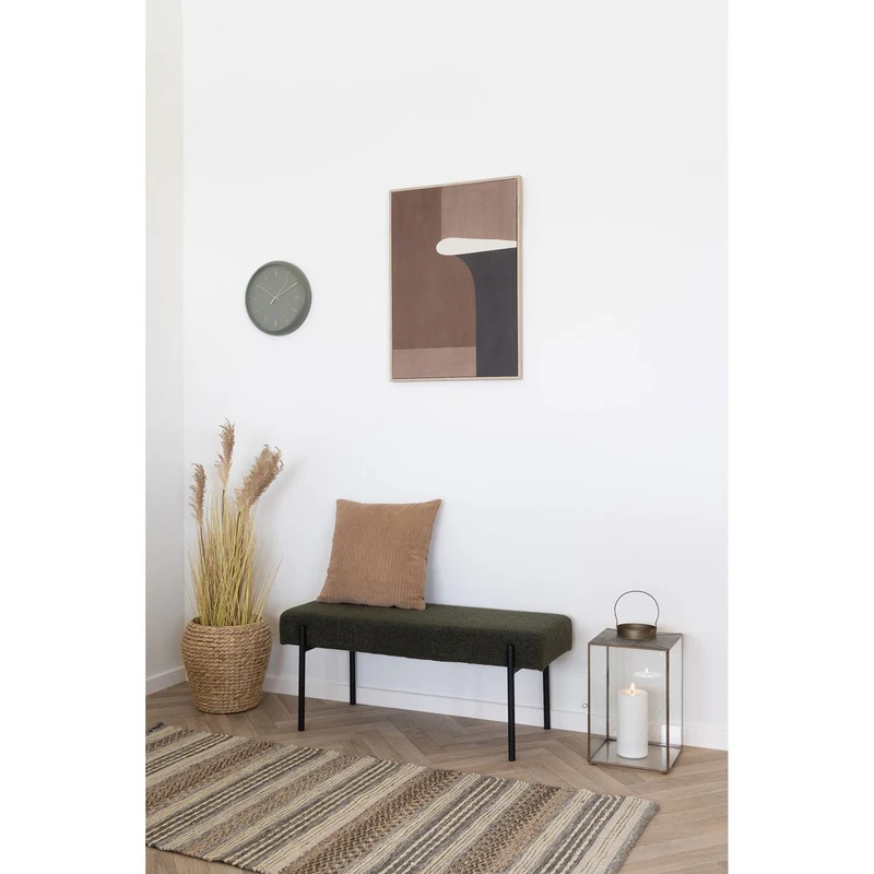 House Nordic Morena Flurläufer – Beige, 80 × 180 × 1 cm, Jute, Wolle
