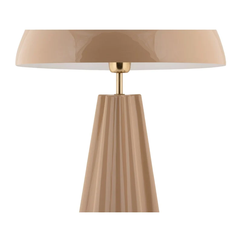 Leitmotiv Tischleuchte Amplio XL – Caramel, Eisen, Ø ca. 40 cm, Höhe ca. 55 cm