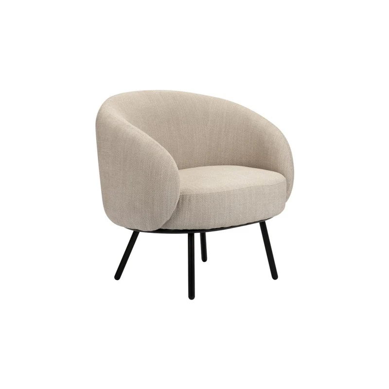 Pole to Pole Loungesessel Mars – Beige, 77 × 67 × 74 cm