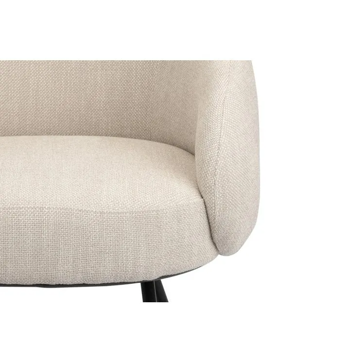 Pole to Pole Loungesessel Mars – Beige, 77 × 67 × 74 cm