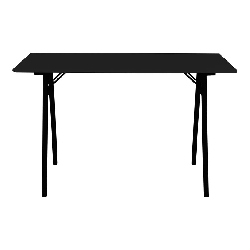 House Nordic Schreibtisch Vojens – Schwarz, 120 × 60 × 75 cm