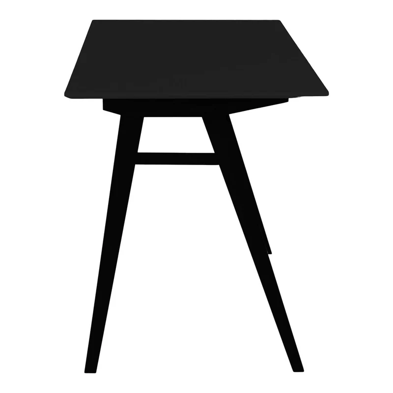 House Nordic Schreibtisch Vojens – Schwarz, 120 × 60 × 75 cm