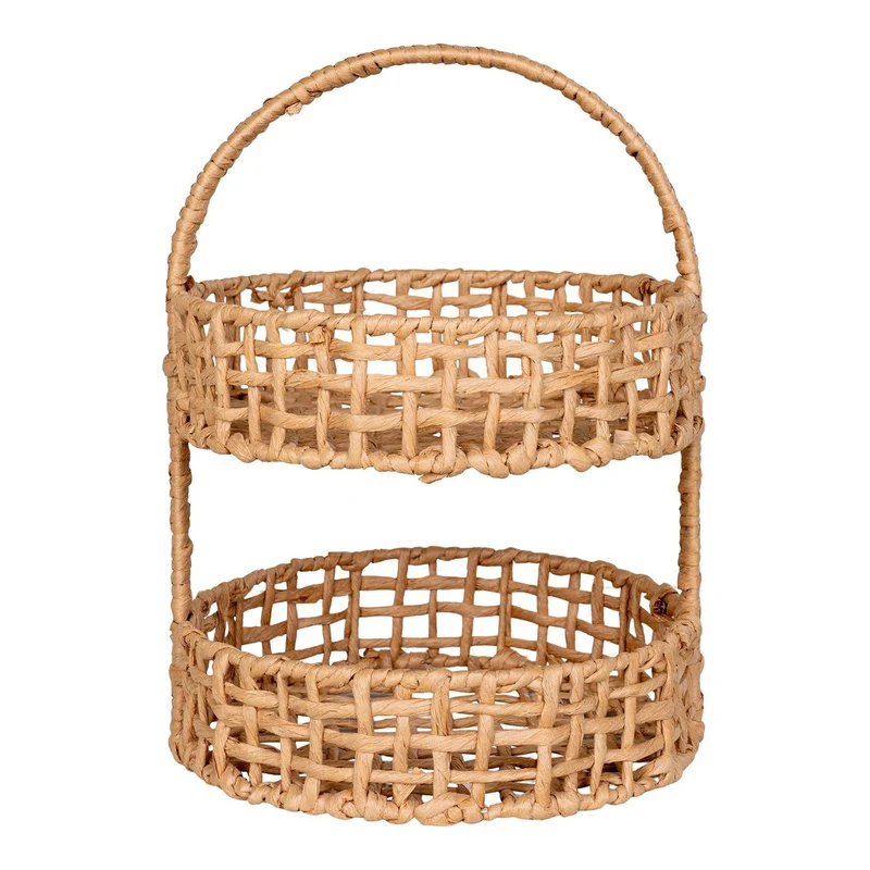 House Nordic Tablett Anadia – Papier, natur, Ø 29 × 39 cm