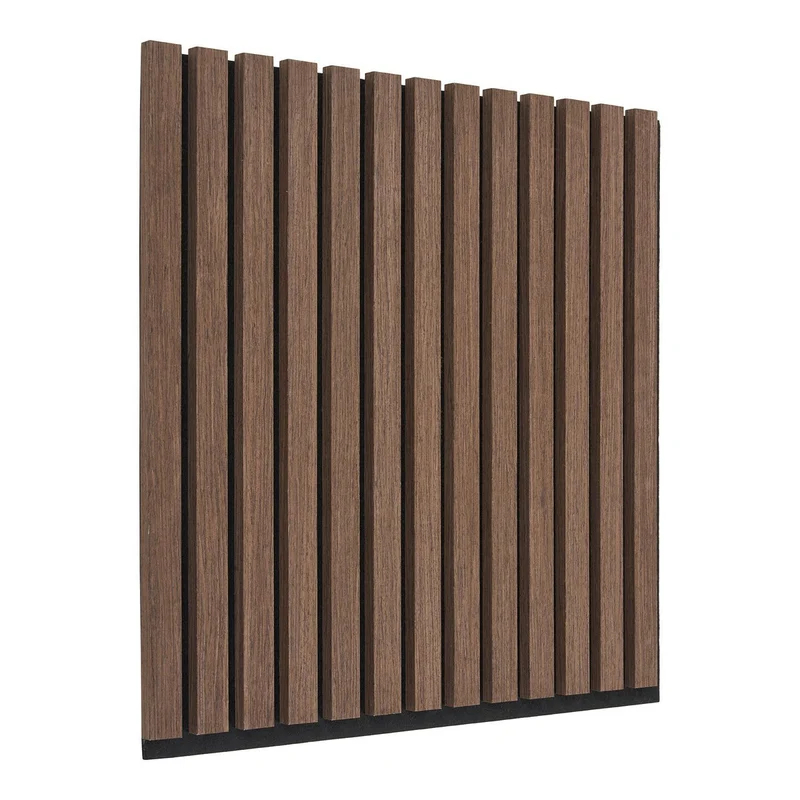 House Nordic Akustikpaneel – Walnussoptik, Holzfurnier, 52 × 52 cm