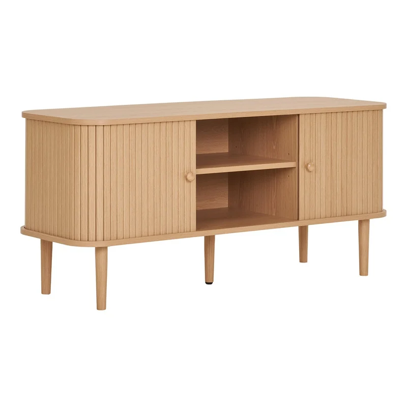 House Nordic Bank Nikko TV – Natur, MDF/Kiefer, 113 × 40 × 51,5 cm