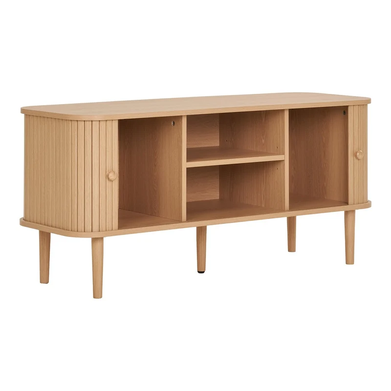 House Nordic Bank Nikko TV – Natur, MDF/Kiefer, 113 × 40 × 51,5 cm