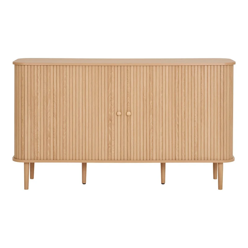 House Nordic Sideboard Nikko – Natur, MDF/Kiefer, 140 × 40 × 79 cm