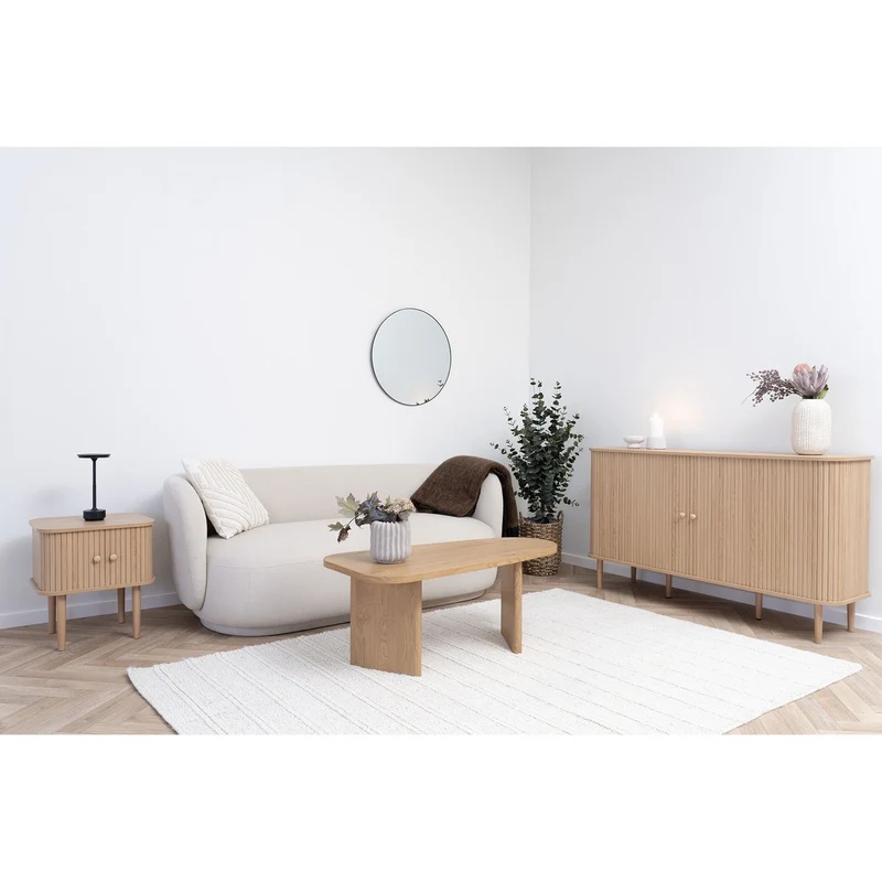 House Nordic Sideboard Nikko – Natur, MDF/Kiefer, 140 × 40 × 79 cm