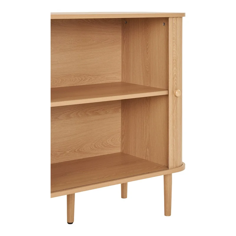 House Nordic Sideboard Nikko – Natur, MDF/Kiefer, 140 × 40 × 79 cm