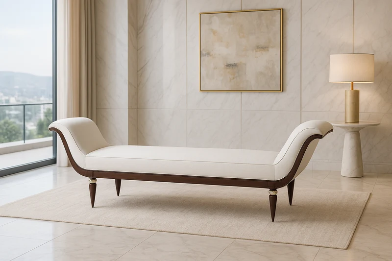 Christopher Guy elegante Chaiselongue Canapé 60-0615 von Instylior