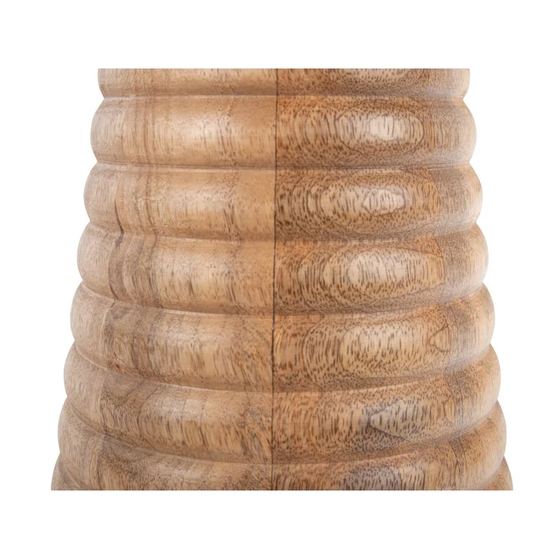 Leitmotiv Beistelltisch Force Layered Base Large – Natur, Mangoholz, Ø ca. 50 cm, Höhe ca. 35 cm