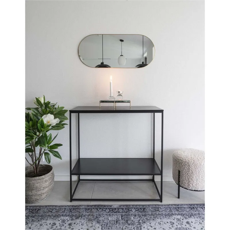 House Nordic Spiegel Jersey – schlanke Form mit Messingakzent