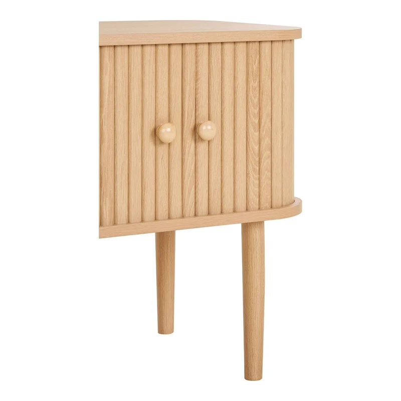 House Nordic Beistelltisch Nikko – Natur, MDF/Kiefer, 45 × 40 × 50,5 cm