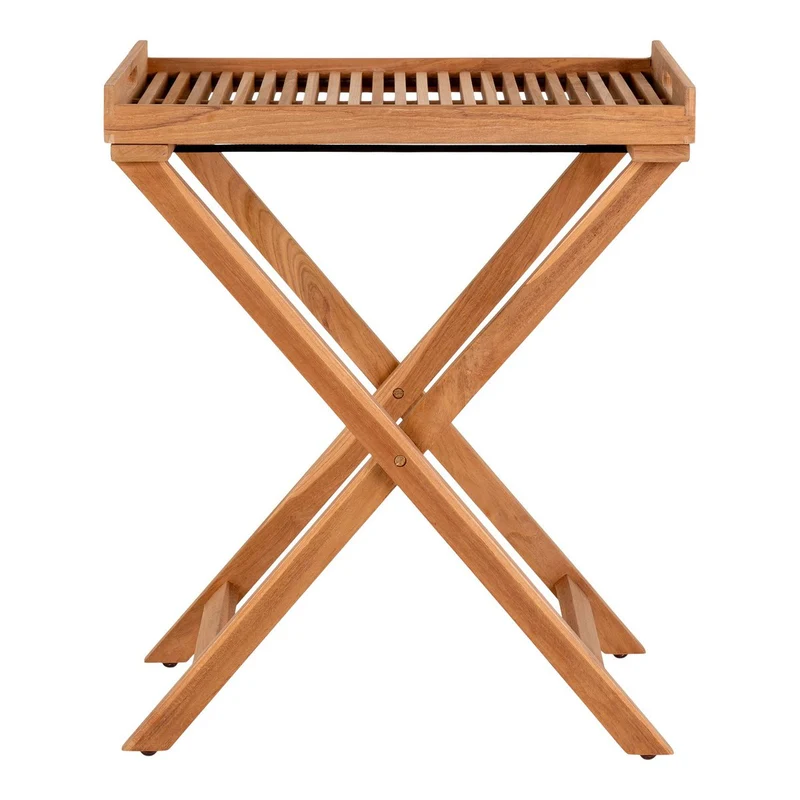 House Nordic Ronda Tabletttisch – Braun, 40 × 60 × 70 cm, Holz