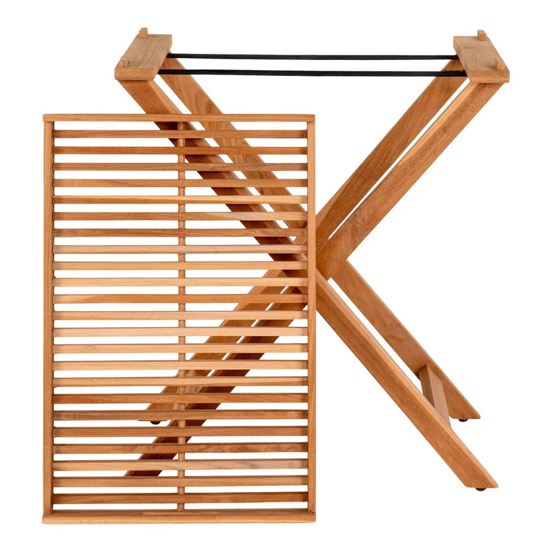 House Nordic Ronda Tabletttisch – Braun, 40 × 60 × 70 cm, Holz