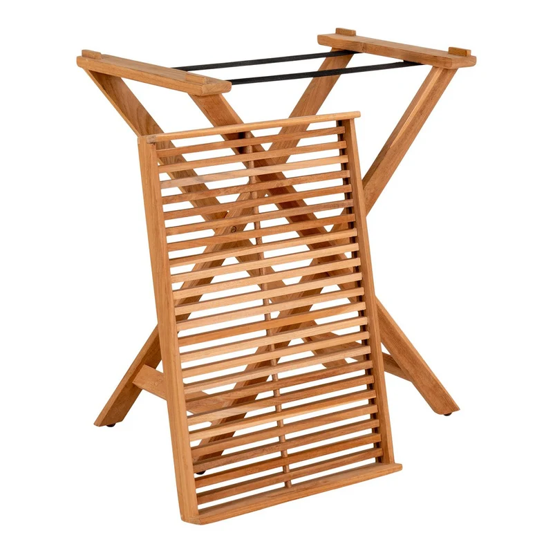 House Nordic Ronda Tabletttisch – Braun, 40 × 60 × 70 cm, Holz