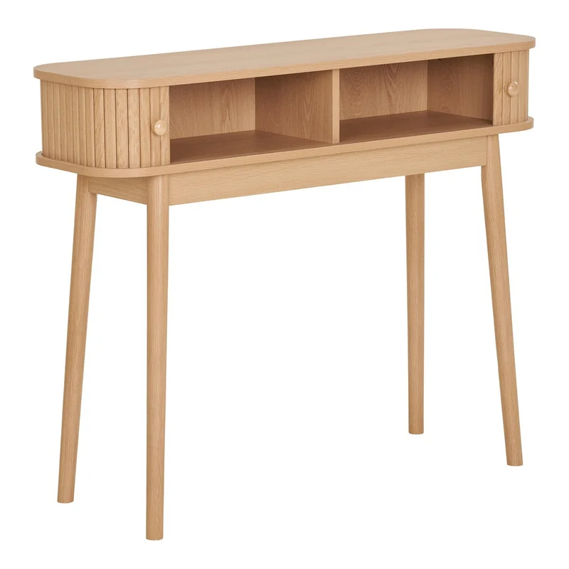 House Nordic Konsolentisch Nikko – Natur, MDF/Kiefer, 100 × 30 × 80,5 cm