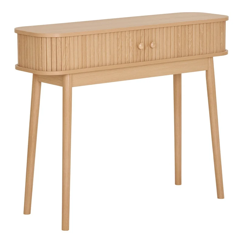 House Nordic Konsolentisch Nikko – Natur, MDF/Kiefer, 100 × 30 × 80,5 cm