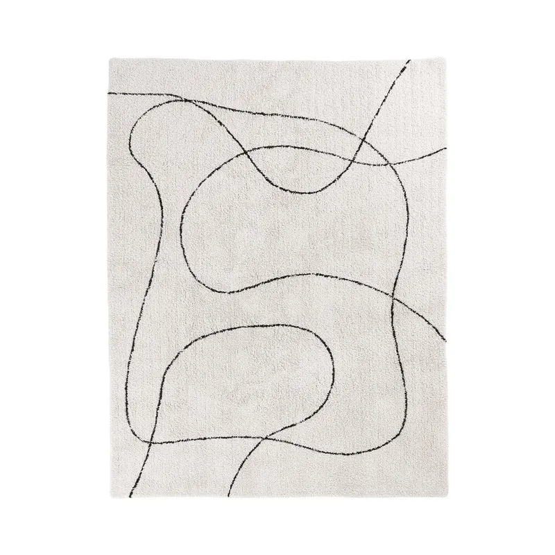 House Nordic Teppich Tampa – Mehrfarbig, Baumwolle, 160 × 230 cm
