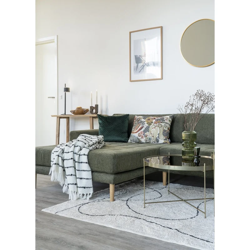 House Nordic Teppich Tampa – Mehrfarbig, Baumwolle, 160 × 230 cm