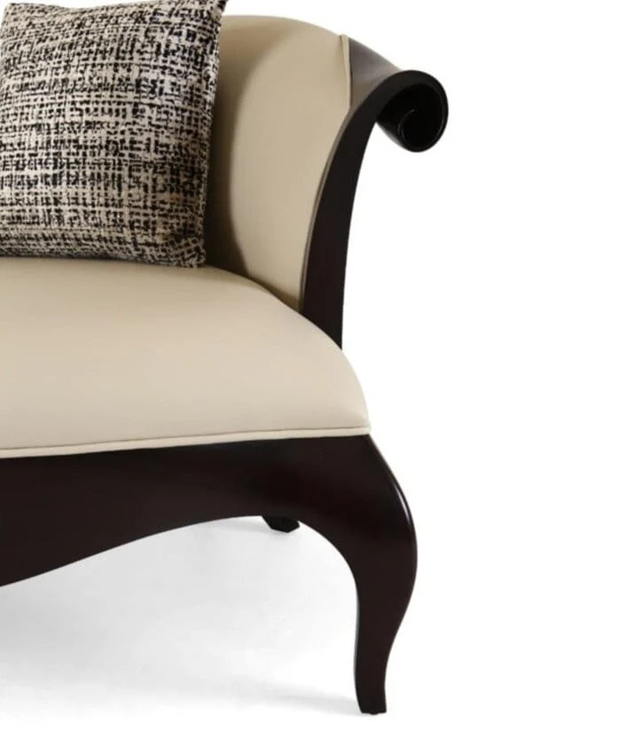 Christopher Guy elegante Chaiselongue Canapé 60-0109 von Instylior