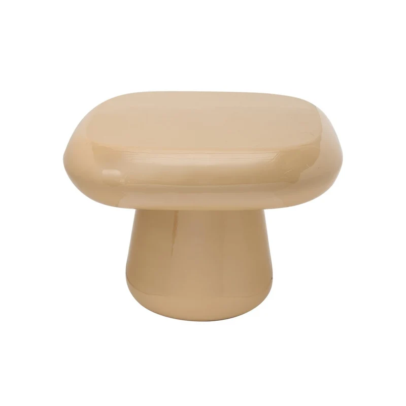 Leitmotiv Beistelltisch Roca – Sand, Eisen, Höhe ca. 36 cm