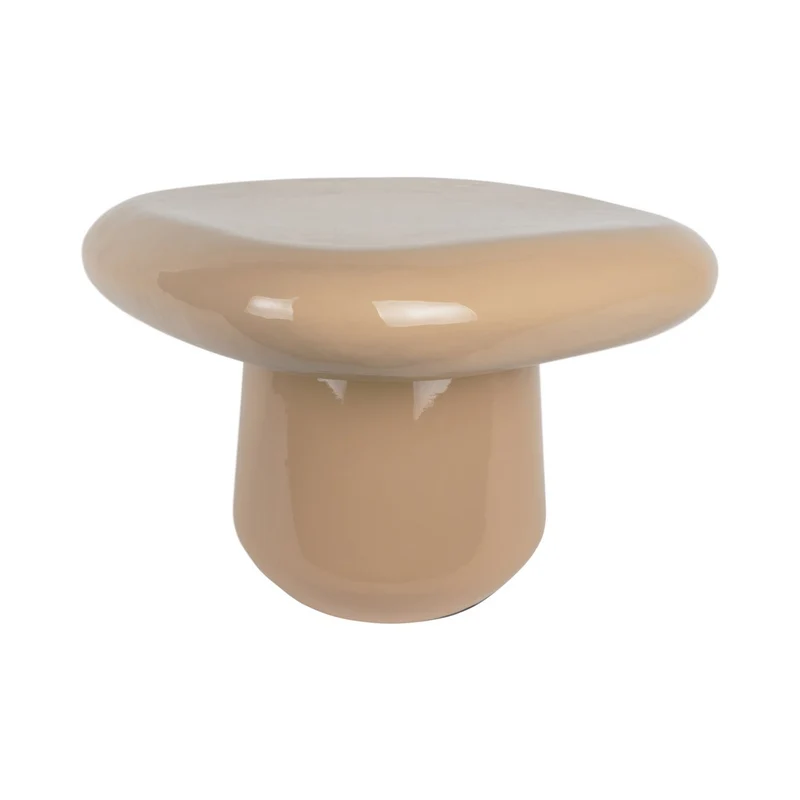 Leitmotiv Beistelltisch Roca – Sand, Eisen, Höhe ca. 36 cm