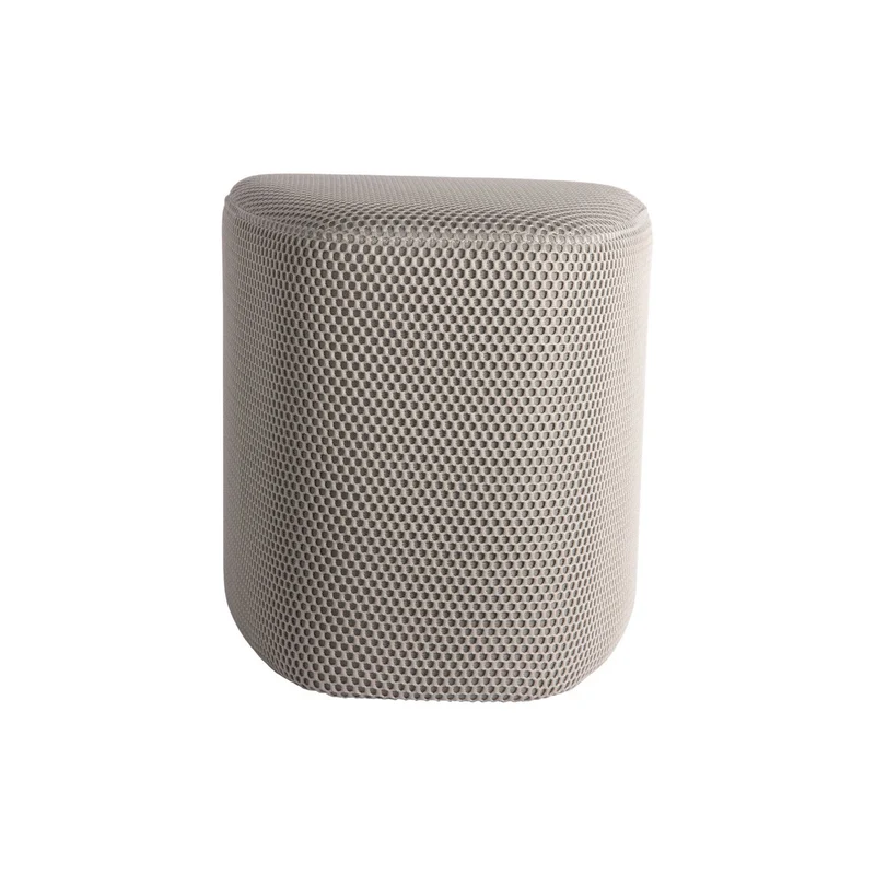 Leitmotiv Pouf Retro Mesh – Taupe