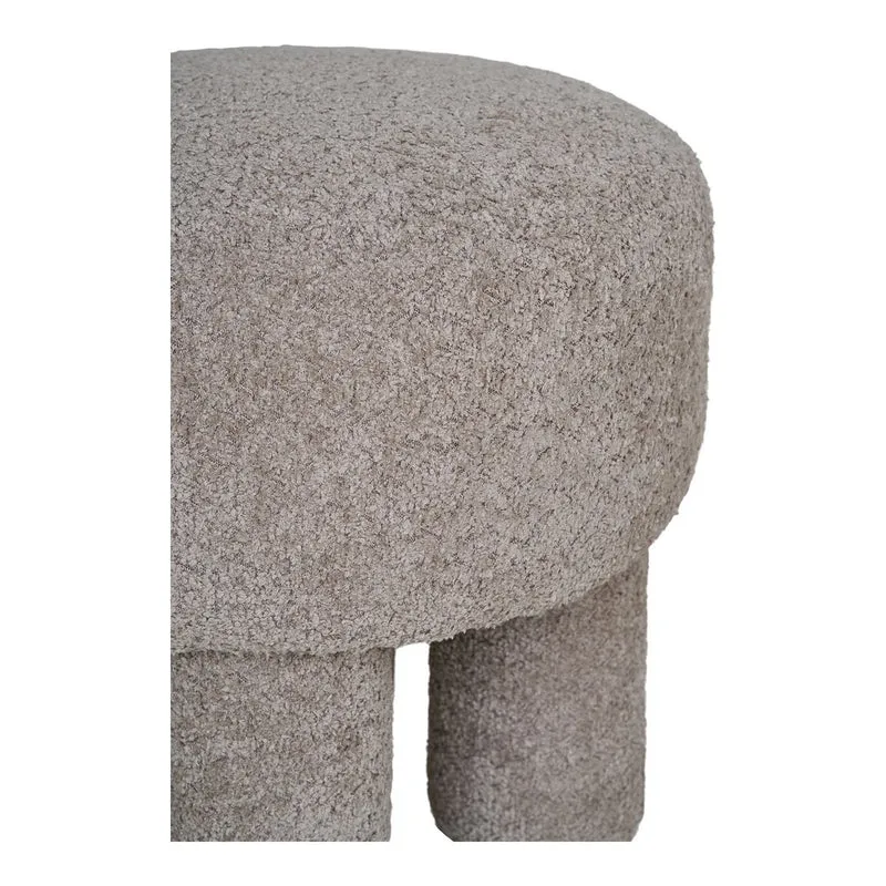 House Nordic Perth Sitzhocker – Grau, Ø 43 × 43 cm