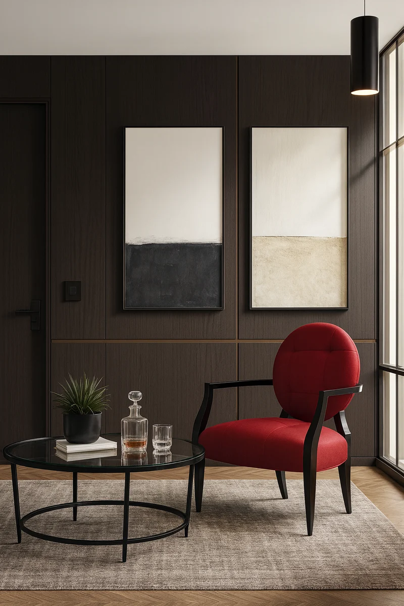 Christopher Guy eleganter Sessel 60-0048 von Instylior