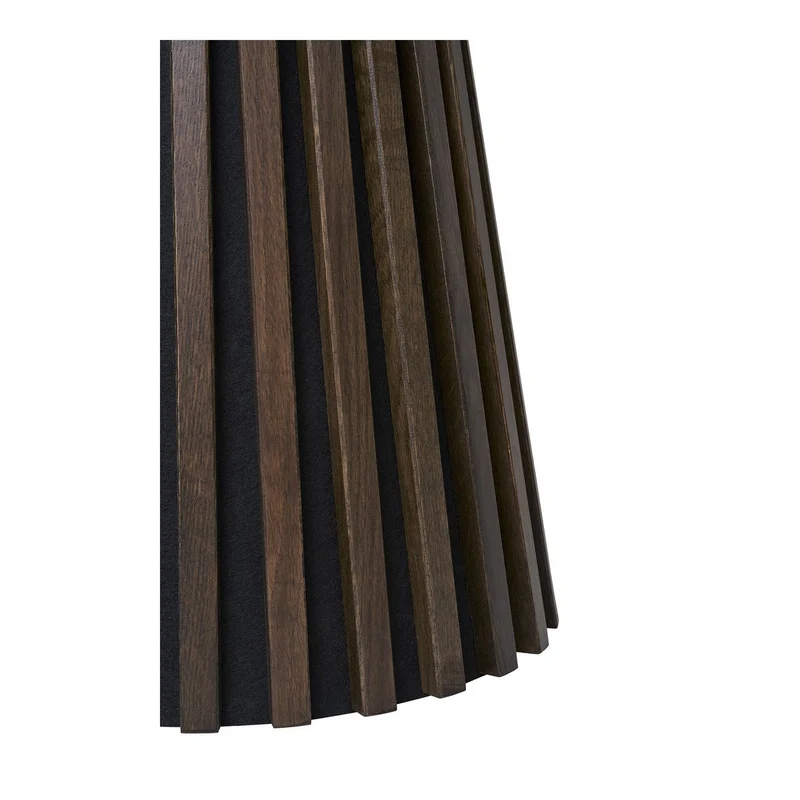 House Nordic Beistelltisch Osaka – geräuchertes Eichenfurnier, Ø 40 cm
