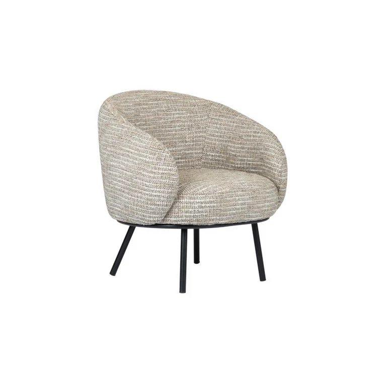 Pole to Pole Loungesessel Mars Coco – Beige, 77 × 67 × 74 cm