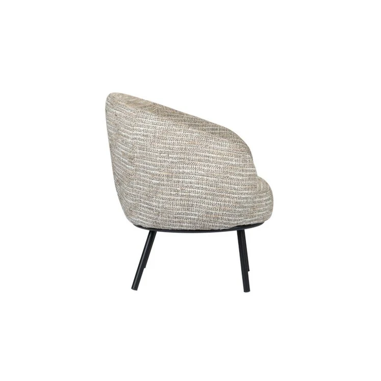 Pole to Pole Loungesessel Mars Coco – Beige, 77 × 67 × 74 cm