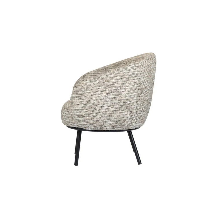 Pole to Pole Loungesessel Mars Coco – Beige, 77 × 67 × 74 cm