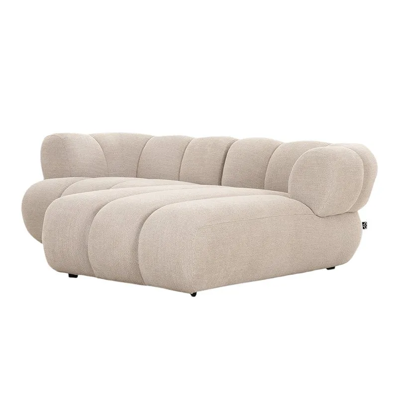 Pole to Pole Sofa New York 2,5-Sitzer mit rechter Lounge – Beige, 204 × 172 cm