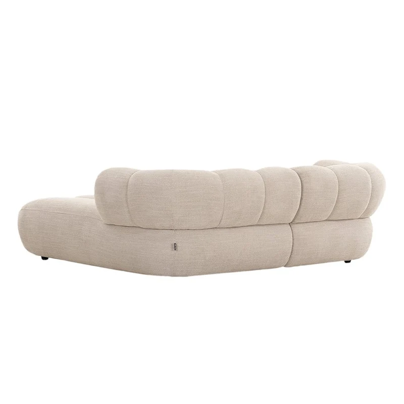 Pole to Pole Sofa New York 2,5-Sitzer mit rechter Lounge – Beige, 204 × 172 cm