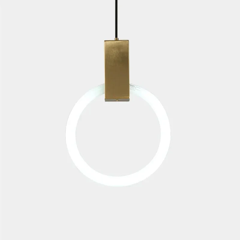 Nordic postmodern simple chandelier living room creative personality glass ball dining room bedroom bedside small chandelier