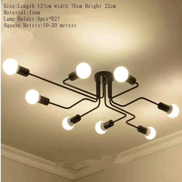 Children's Room Ceiling Lamp Modern Minimalist Creative Retro Lighting