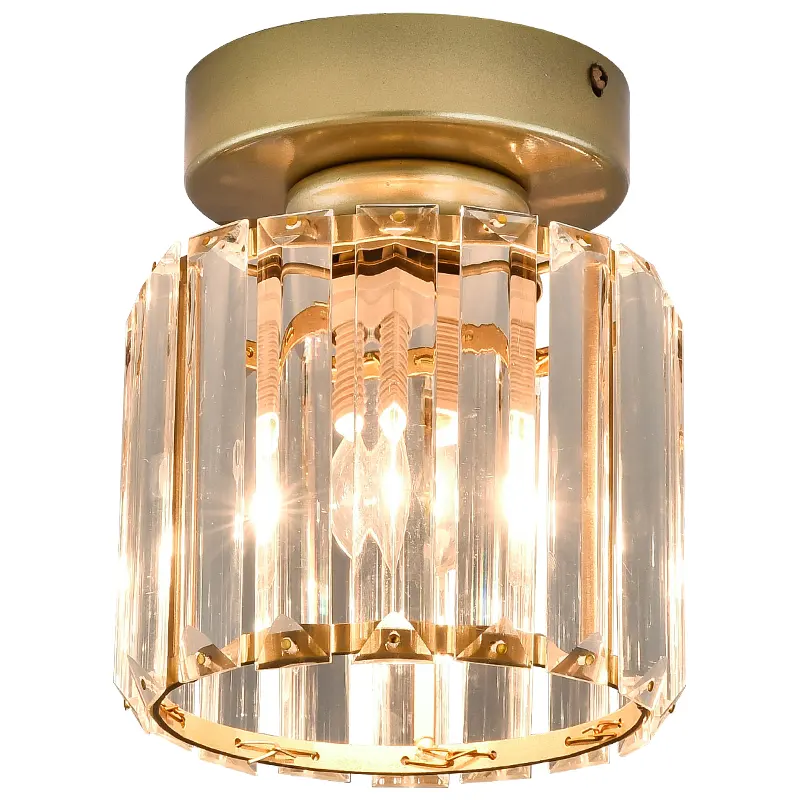 Nordic Luxury Crystal Modern Simple Creative Downlight Foyer Entrance Aisle Corridor ceiling Lights