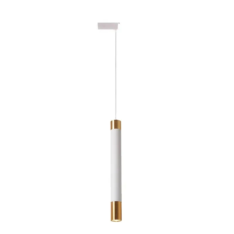 Nordic LED Ac220v 7w 12W Pendant Lamp Long Tube Decoration Cylinder Pipe Light Lamp Light Living Room Kitchen Modern