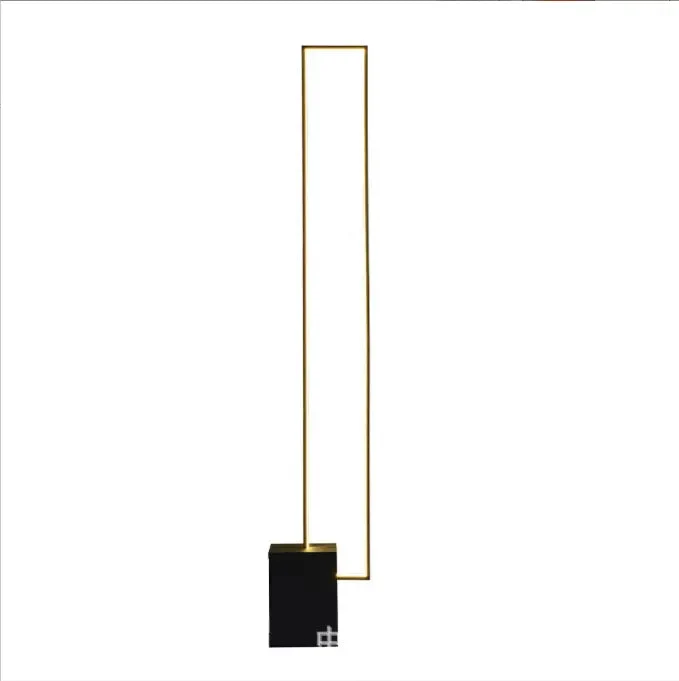 Nordic Floor Lamp Model Room Living Room Sofa Art Vertical Lamp Post Modern simple Bedroom Creativity